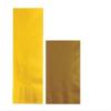 Converting Paper Bulk Party Napkin Bundle, 100 School Bus Yellow Dinner and 200 Gold Beverage/Cocktail Paper Napkins, Box of 300 Napkins view 1
