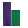 Converting Paper Bulk Party Napkin Bundle, 100 Purple Dinner and 200 Emerald Green Beverage/Cocktail Paper Napkins, Box of 300 Napkins view 1