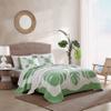 Tommy Bahama - King Quilt, Reversible Cotton Bedding, Floral Bedding Set, Oeko-Tex Certified (Molokai Mint Green, King) view 4