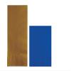 Converting Paper Bulk Party Napkin Bundle, 100 Gold Dinner and 200 Cobalt Blue Beverage/Cocktail Paper Napkins, Box of 300 Napkins view 1