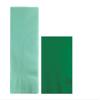 Converting Paper Bulk Party Napkin Bundle, 100 Mint Green Dinner and 200 Emerald Green Beverage/Cocktail Paper Napkins, Box of 300 Napkins view 1