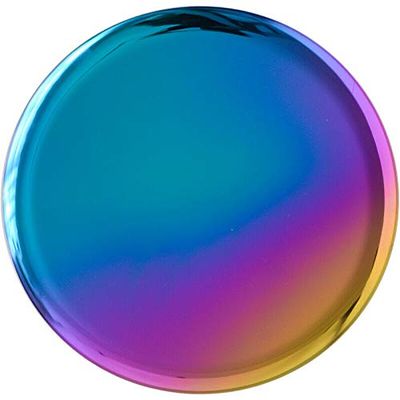 Decorative Tray, Stainless Storage Tray Minimalist Nordic Decorative Tray For Fruit Cosmetics Jewelry Organizer Collect(Rainbow)