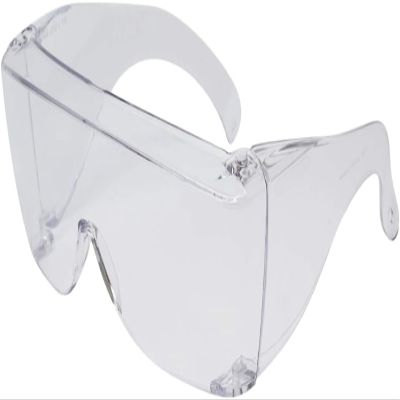 Calabria 3000 Large Fit Over Safety Glasses Fitover Prescription Eyewear Clear Men Women Wrap Around Tint Anti Scratch Glare