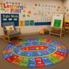 KC Cubs ABC Alphabet, Numbers and Shapes Educational Learning & Fun Game Play Area Non Slip Boy & Girl Kids Rug Carpet for Children Bedroom, Toddler Classroom & Baby Playroom Mat, Playtime Activity view 1
