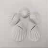 AMERRY 10 Pcs Table Card Holder - White Shell Conch Place Card Holders for Dinner, Wedding, Birthday, Farmhouse Gathering Decorations view 3