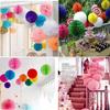 20pcs Honeycomb Decoration - Paper Flower Balls, Tissue Pom Poms for Birthday Wedding Home Decor (3inch, Red) view 3