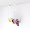 foxydry Mini, Ceiling Mounted Clothes Drying Rack, Pulley Clothesline, Vertical Folding Laundry Drying Rack 50.4x21.25x9.8 in view 1