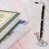 Miniature Bass Clarinet, Black Clarinet Ornament for Dollhouse Music Room Decoration with Case view 3