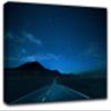 Night Road Wall Art Decor Picture Painting Poster Print on Canvas Panels Pieces - Creative Theme Wall Decoration Set - Road Wall Picture for Creative Space 23 by 40 in view 1