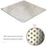 Sunrise Kitchen Supply Stainless Steel Fryer Screen (Solid Screen) (1 Piece, 13.5" x 13.5") view 2