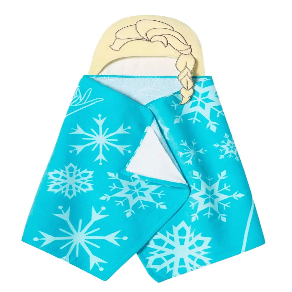 Jay Franco & Sons Disney Frozen Hooded Bath Towel Bath Wrap