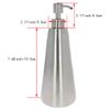 MroMax 1Pcs 27.05oz/800ml 304 Stainless Steel Pump Bottle, Empty Refillable Container Travel Bottle for Kitchen and Bathroom Silver Tone view 4
