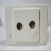 Bright White Matte Ceramic Soap Dish Tray Tile in Daltile Color 0790 Mid Century Modern Retro view 3