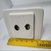 Bright White Matte Ceramic Soap Dish Tray Tile in Daltile Color 0790 Mid Century Modern Retro view 4