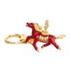Red Windhorse for Success Luck Keychain view 1