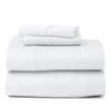 California King Size Sheet Set - 4 Piece - Bed Sheets- Easy- Fits 18" Deep Pocket Bedsheet 850-Thread Count 100% Egyptian Cotton (California King - 72" X 84"- Pure White Solid) view 1