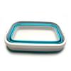 SAMMART 11.6L (3.06 Gallon) Collapsible Rectangular Handy Basket/Bucket (Bright Blue, 1) view 2
