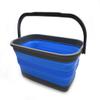 SAMMART 11.6L (3.06 Gallon) Collapsible Rectangular Handy Basket/Bucket (Blue, 1) view 1