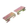 Geesatis Bed Accessories Wood Bed Rail Bracket 4 PCS Bed Rail Hooks Plates Beds Frame Bracket, Bed Rail Fittings, Double Hook Slot Hardware, with Mounting Screws, 3.6" x 2" view 4