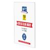 M&T Displays Acrylic U Shape Pocket 8.5x11 inch Clear Reusable Poster Advertising Brochure Paper Sign Holder for Wood Menu and Card Holders Portrait Indoor (10 pack)