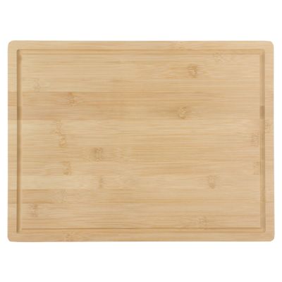 BambooMN Bamboo Cutting Board - 15.75" x 11.75" x 0.75" - Grooved - 10 Units