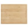 BambooMN Bamboo Cutting Board - 15.75" x 11.75" x 0.75" - Grooved - 10 Units view 1