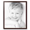 ArtToFrames 25x30 Inch Brown Picture Frame, This 1.13 Inch Custom Wood Poster Frame is Walnut, Great for Your Art or Photos - Comes with Economy Acrylic view 2
