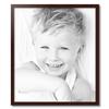 ArtToFrames 26x30 Inch Brown Picture Frame, This 1.13 Inch Custom Wood Poster Frame is Walnut, Great for Your Art or Photos - Comes with Economy Acrylic view 2