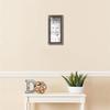 ArtToFrames 6x14 Inch Gray Picture Frame, This 1.25 Inch Custom Wood Poster Frame is Contrast Grey - Comes with Regular Glass and Corrugated Backing (2WOMD11217-6x14) view 2
