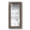 ArtToFrames 6x14 Inch Gray Picture Frame, This 1.25 Inch Custom Wood Poster Frame is Contrast Grey - Comes with Regular Glass and Corrugated Backing (2WOMD11217-6x14) view 3
