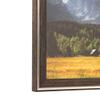 ArtToFrames 6x14 Inch Gray Picture Frame, This 1.25 Inch Custom Wood Poster Frame is Contrast Grey - Comes with Regular Glass and Corrugated Backing (2WOMD11217-6x14) view 4