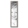 ArtToFrames 9x37 Inch Gray Picture Frame, This 1.25 Inch Custom Wood Poster Frame is Contrast Light Grey, Great for Your Art or Photos - Comes with Economy Acrylic view 2