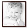 ArtToFrames 25x27 Inch Brown Picture Frame, This 1.13 Inch Custom Wood Poster Frame is Walnut, Great for Your Art or Photos - Comes with Economy Acrylic view 2