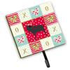 Caroline's Treasures CK5309SH4 Verata Goat Love Leash or Key Holder, Red, Wall Hooks, Key Hooks Holder, Coat Rack Wall Mount, Coat Hooks, Hooks for Hanging Keys, Towels, Aprons, Leashes, view 1
