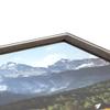 ArtToFrames 9x37 Inch Gray Picture Frame, This 1.25 Inch Custom Wood Poster Frame is Contrast Grey, Great for Your Art or Photos - Comes with Economy Acrylic view 3