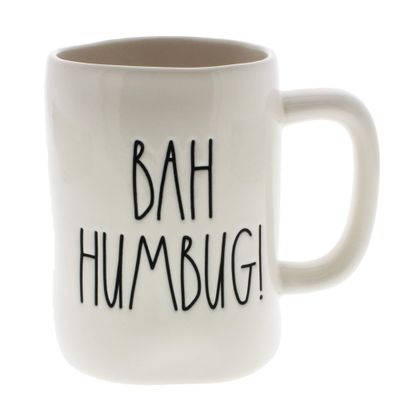 Rae Dunn by Magenta BAH HUMBUG! Ceramic LL Coffee Mug