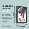 Creative Picture Frames 16" x 24" Jukebox Vinyl Frame Display with Double Matting, LP Record Album Frame for Wall Decor, Black/Black, 1 Count view 2