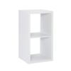 Linon Home Decor Linon Dawes 2 Cabinet White Cubby Storage view 1