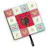 Caroline's Treasures CK5204SH4 Harlequin Pinscher #2 Love Leash or Key Holder, Red, Wall Hooks, Key Hooks Holder, Coat Rack Wall Mount, Coat Hooks, Hooks for Hanging Keys, Towels, Aprons, Leashes, view 1