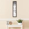 ArtToFrames 6x31 Inch Gray Picture Frame, This 1.25 Inch Custom Wood Poster Frame is Contrast Grey - Comes with Economy Acrylic and Corrugated Backing (2WOMD11217-6x31) view 2