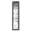 ArtToFrames 6x31 Inch Gray Picture Frame, This 1.25 Inch Custom Wood Poster Frame is Contrast Grey - Comes with Economy Acrylic and Corrugated Backing (2WOMD11217-6x31) view 3
