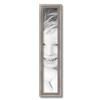 ArtToFrames 5x27 Inch Gray Picture Frame, This 1.25 Inch Custom Wood Poster Frame is Contrast Light Grey - Comes with Economy Acrylic and Corrugated Backing (2WOMD11215-5x27) view 3