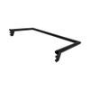 MH GLOBAL Industrial Pipe Rack Hangrail Clothes Hanger 24'' Raw Steel Finish view 2