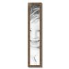 ArtToFrames 6x34 Inch Brown Picture Frame, This 1.11 Inch Custom Wood Poster Frame is Brown - Comes with Economy Acrylic and Corrugated Backing (2WOMD6596-6x34) view 3