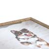 ArtToFrames 6x34 Inch Brown Picture Frame, This 1.11 Inch Custom Wood Poster Frame is Brown - Comes with Economy Acrylic and Corrugated Backing (2WOMD6596-6x34) view 4