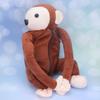 Monkey Tissue Box Car Tissue Holder Car Back Seat Headrest Hanging Cute Case Organizer for Truck Decoration (Coffee) view 4
