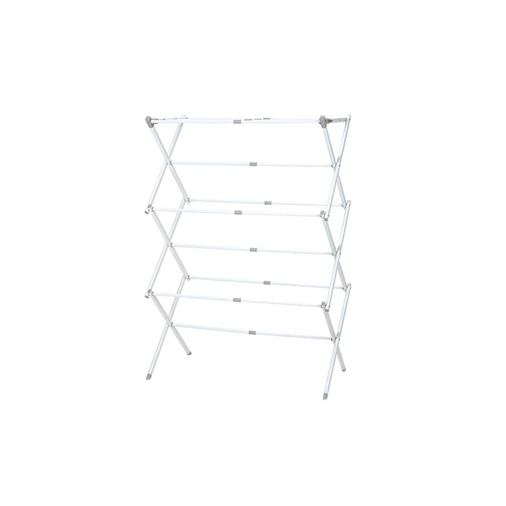 Foldable Clothes Rack Floor Assembly Large Capacity Clothing Socks Underwear Shoes Storage Rack Bedroom Living Room Balcony