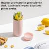 W&P Porter Glass Wide Mouth Bottle w/ Protective Silicone Sleeve | Charcoal 16 Ounces | On-the-Go | Reusable Bottle | Portable and Lightweight | Dishwasher Safe view 2