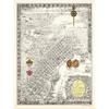 Artery8 Map Curtis 1930 Creole City New Orleans Extra Large XL Wall Art Poster Print view 1