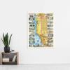 Artery8 Map Putnam 1949 California Missions History Extra Large XL Wall Art Poster Print view 2
